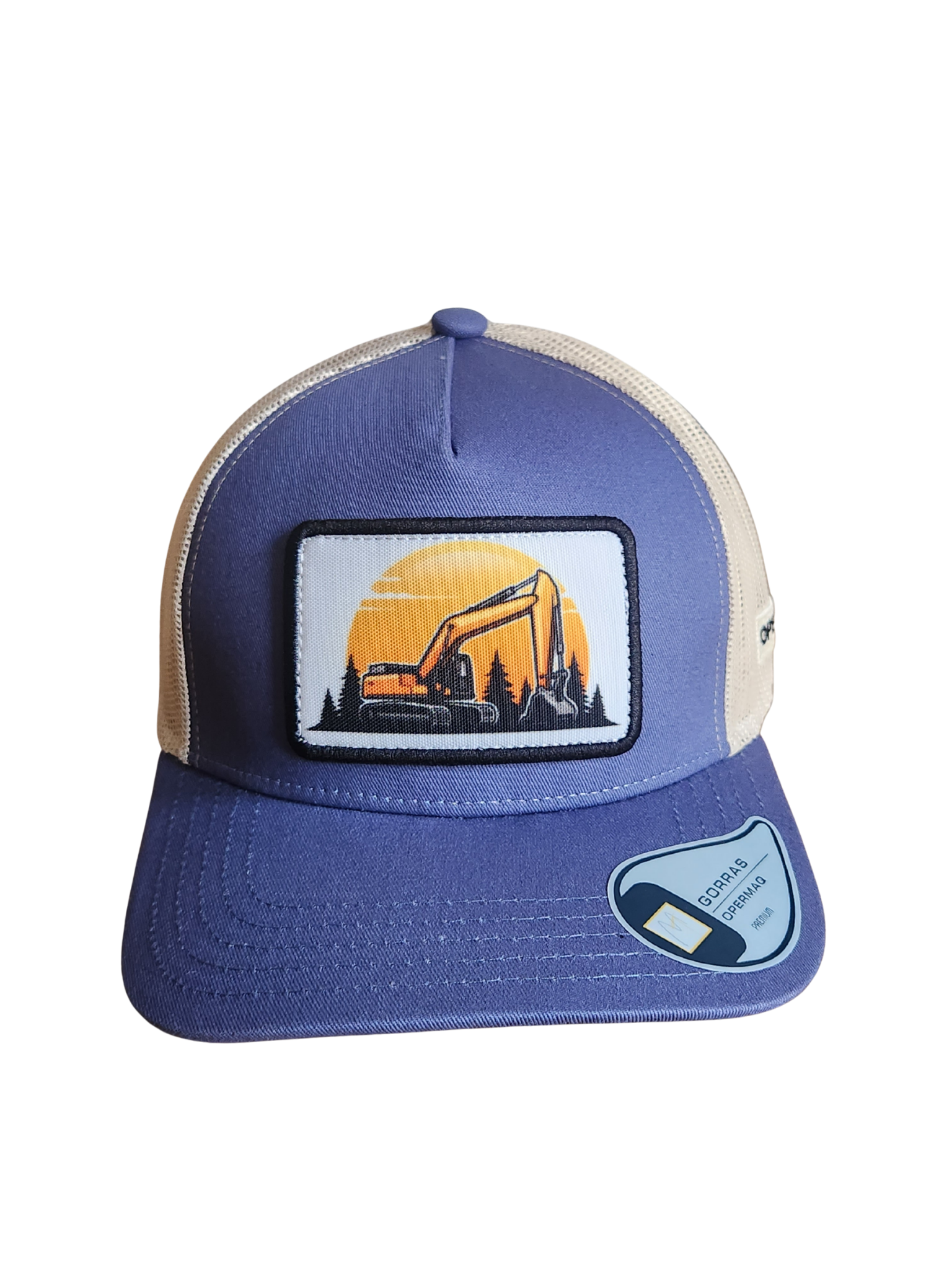 GORRA TRUCKER EXCAVATOR SUNSET PREMIUM