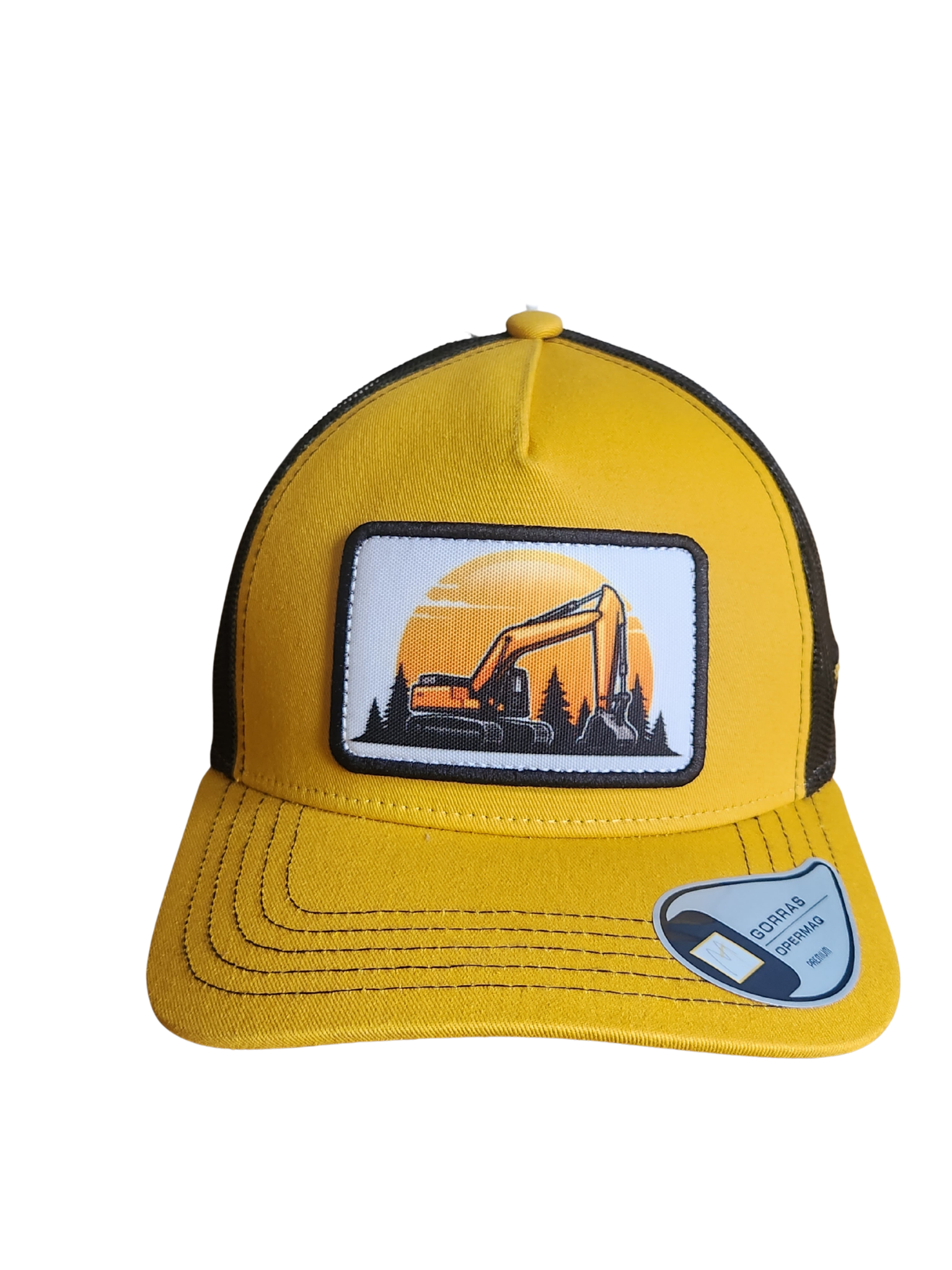GORRA TRUCKER EXCAVATOR SUNSET PREMIUM