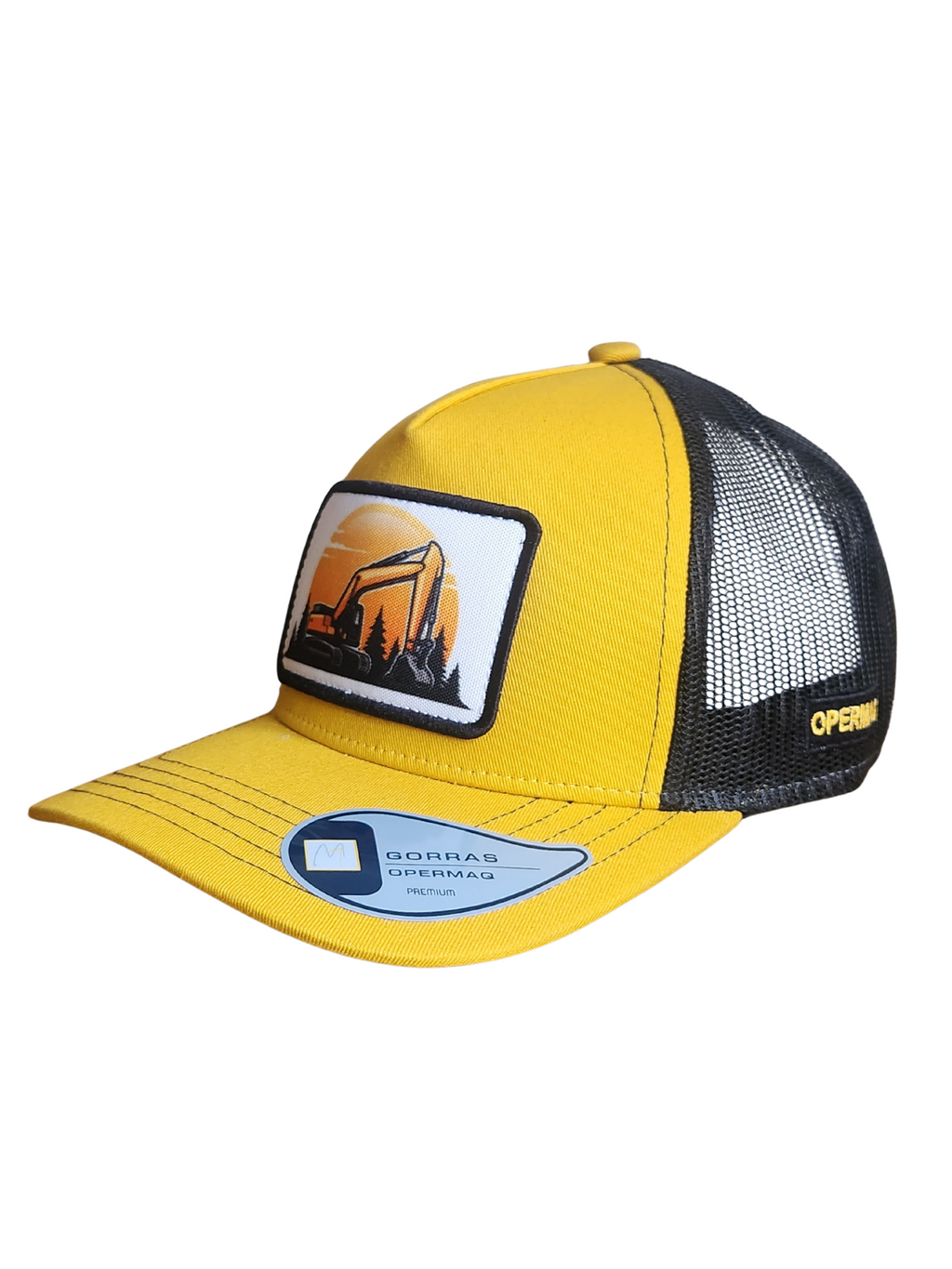 GORRA TRUCKER EXCAVATOR SUNSET PREMIUM