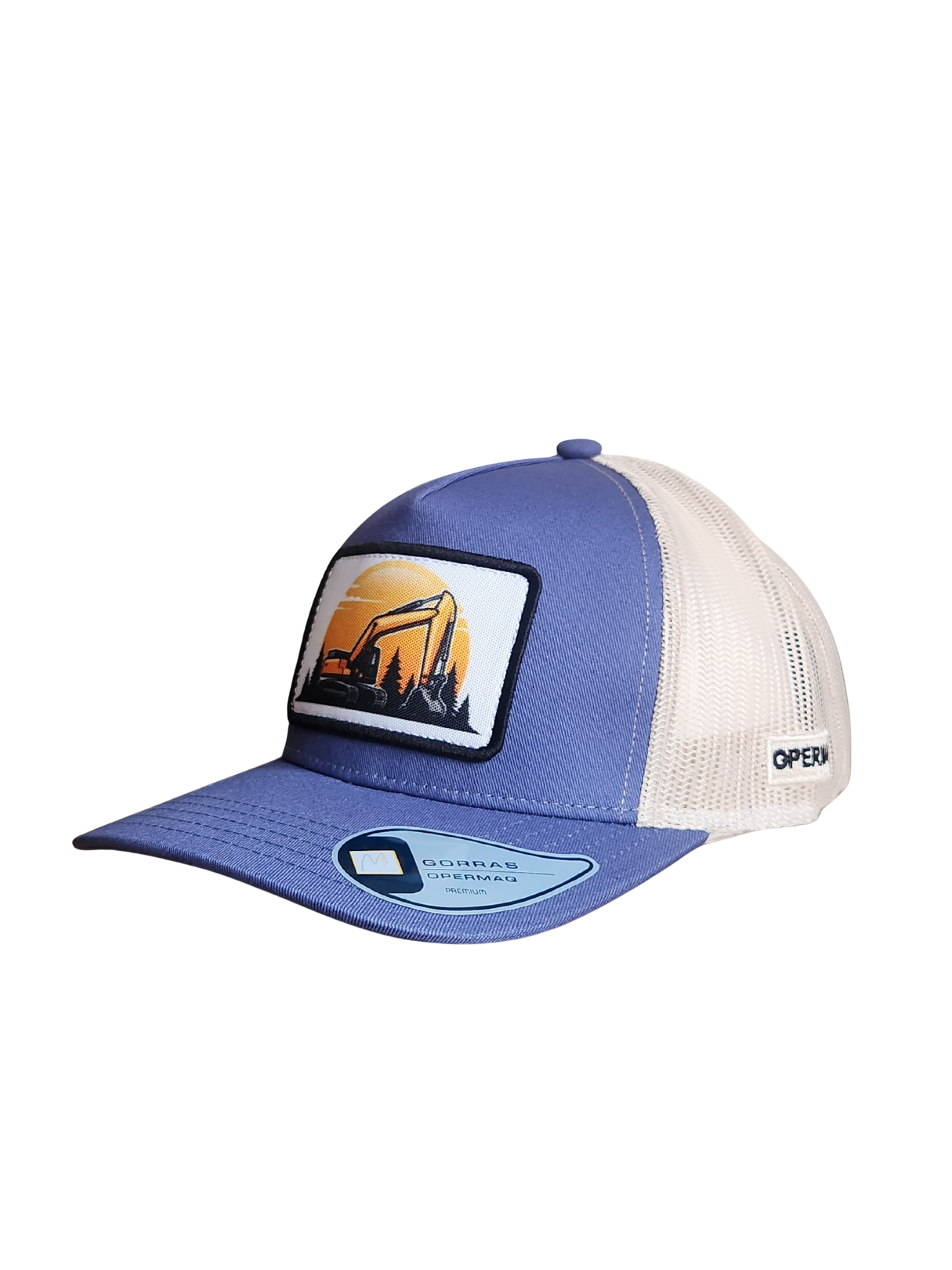 GORRA TRUCKER EXCAVATOR SUNSET PREMIUM