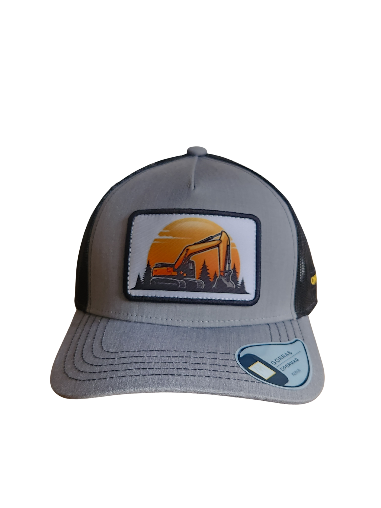 GORRA TRUCKER EXCAVATOR SUNSET PREMIUM