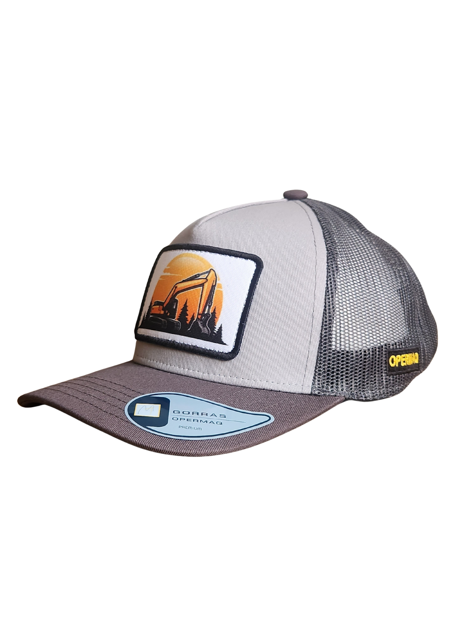 GORRA TRUCKER EXCAVATOR SUNSET PREMIUM