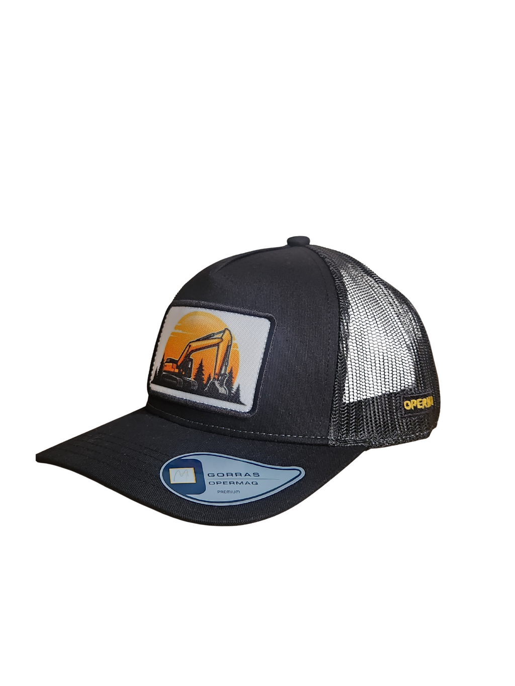 GORRA TRUCKER EXCAVATOR SUNSET PREMIUM