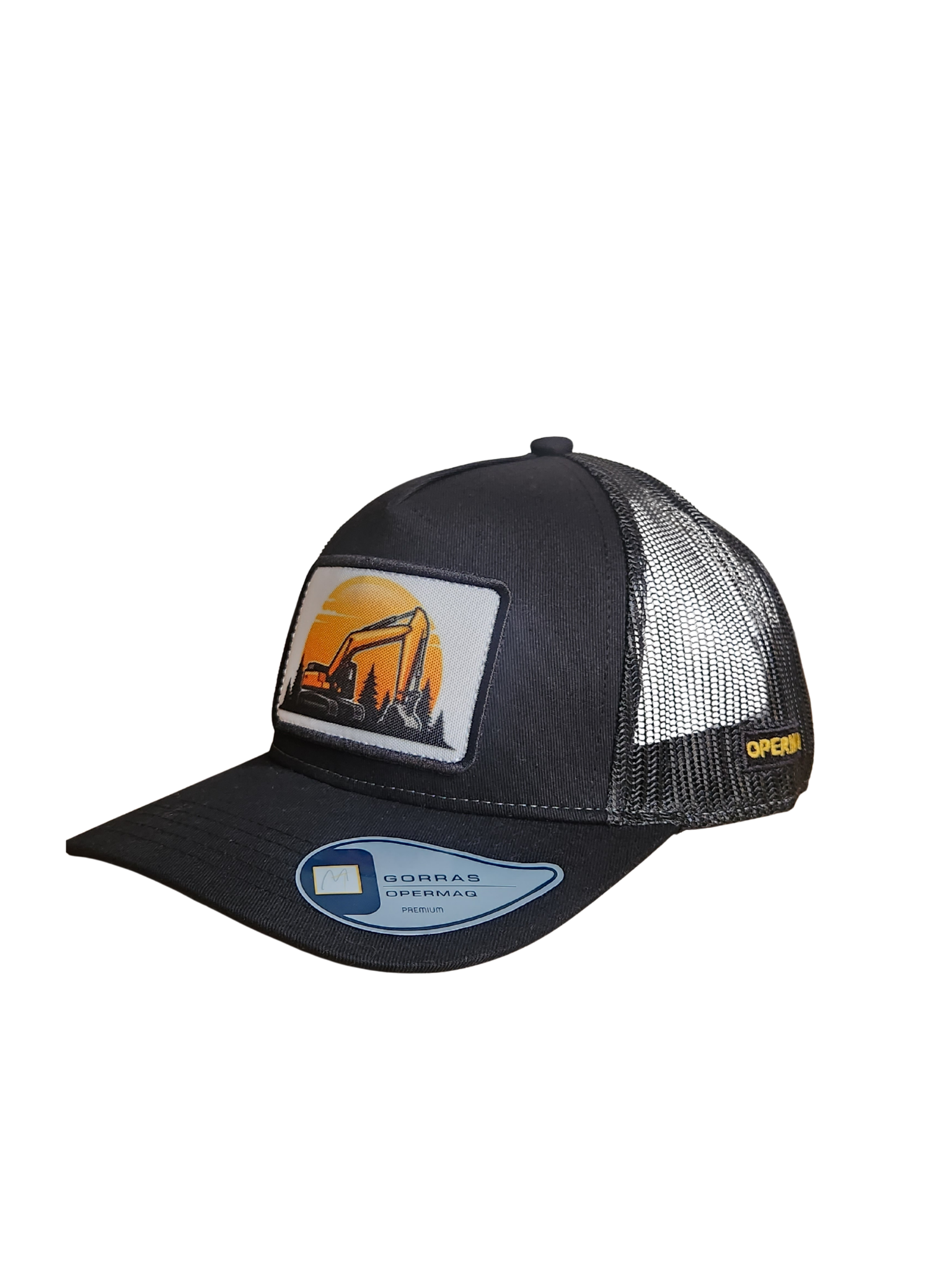 GORRA TRUCKER EXCAVATOR SUNSET PREMIUM