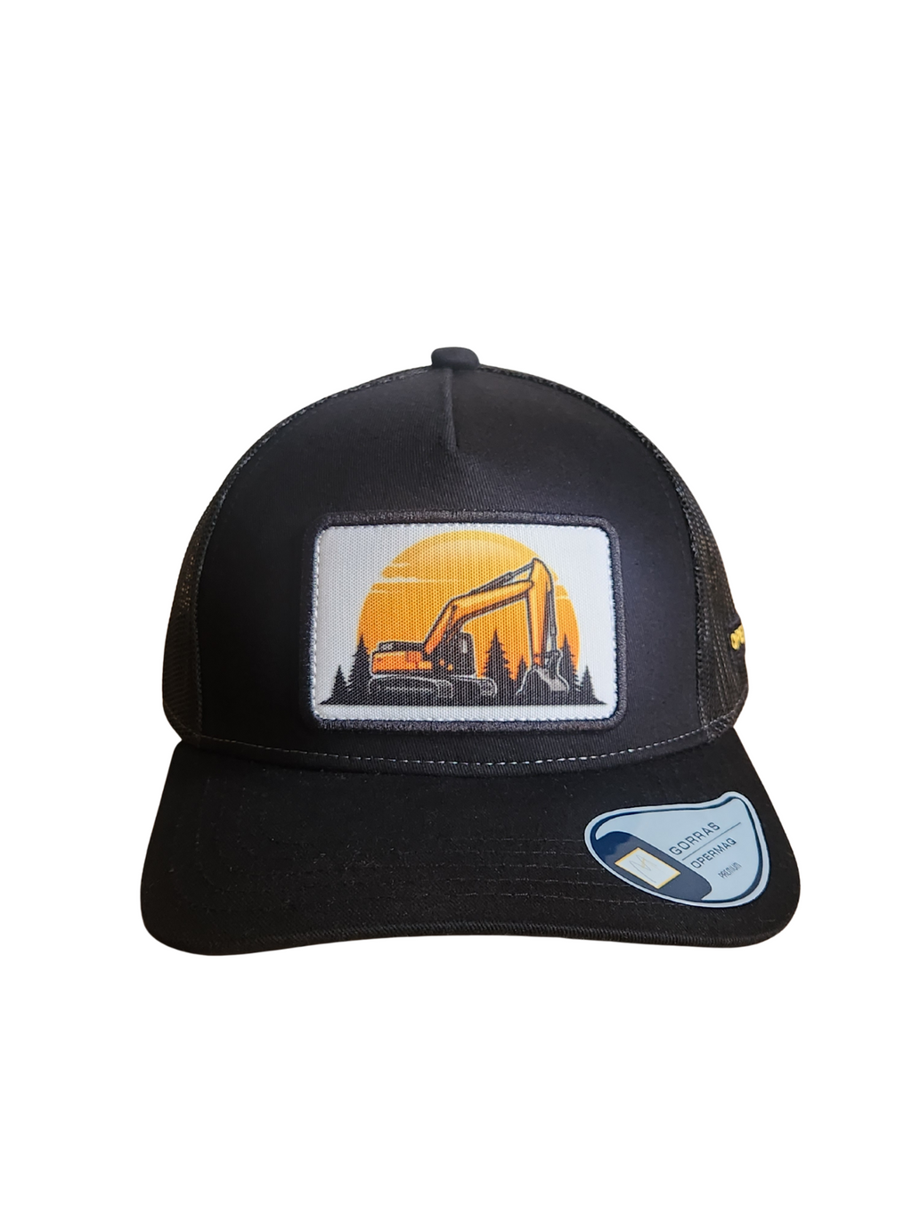 GORRA TRUCKER EXCAVATOR SUNSET PREMIUM