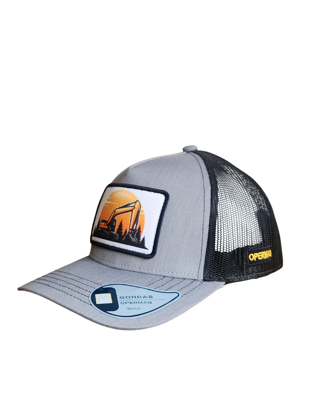 GORRA TRUCKER EXCAVATOR SUNSET PREMIUM